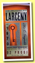 Larceny (46%, OB, Kentucky straight bourbon, 2012)